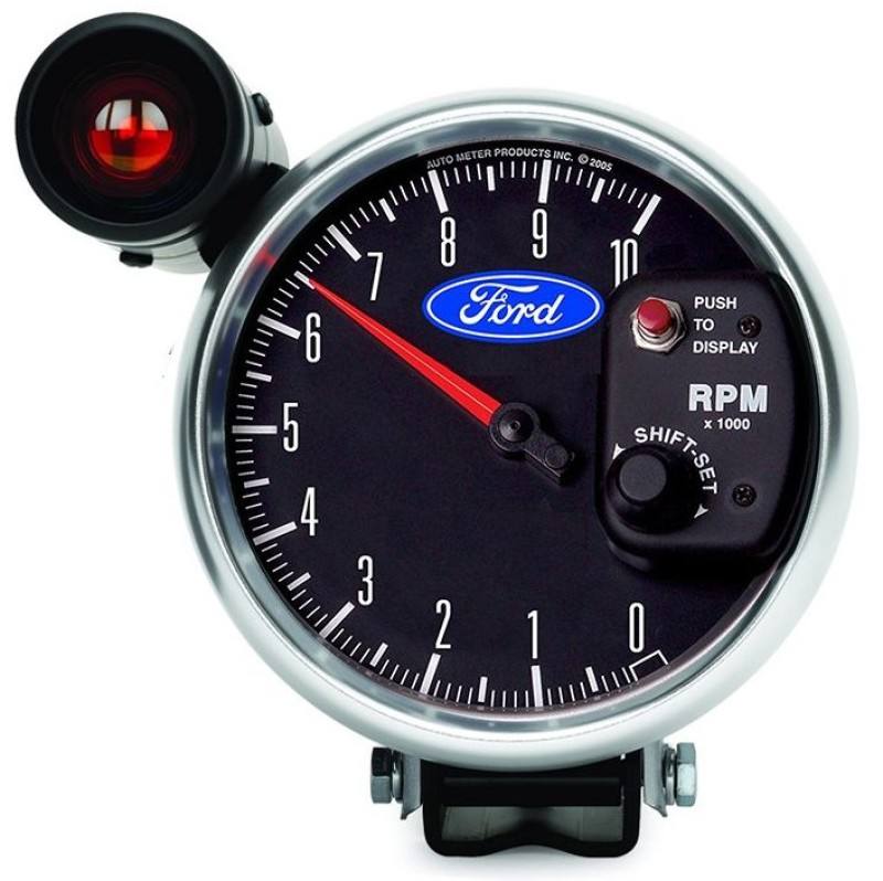 AutoMeter 5in Tach 10K RPM w/ External Quick-Lite 880827 image 3