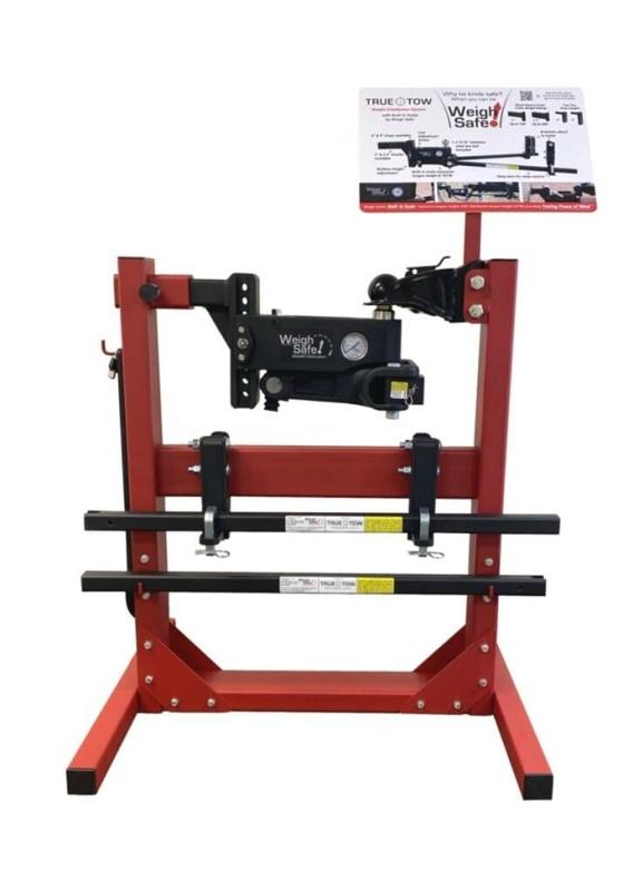 Weigh Safe Weight Distribution POP Display Stand - Red WSPOP-WD