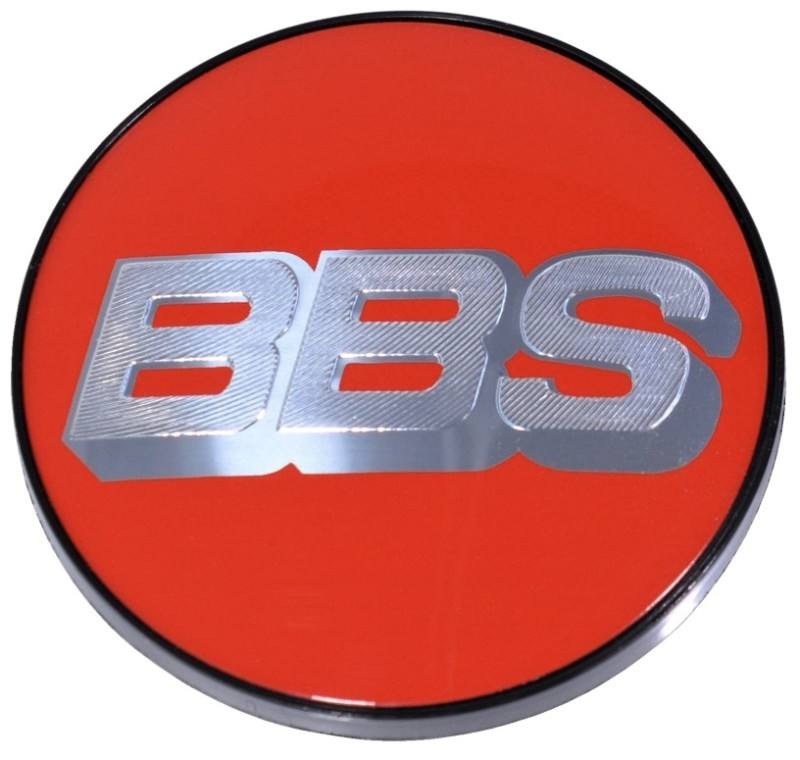 BBS Center Cap 56mm Red/Silver 10024485