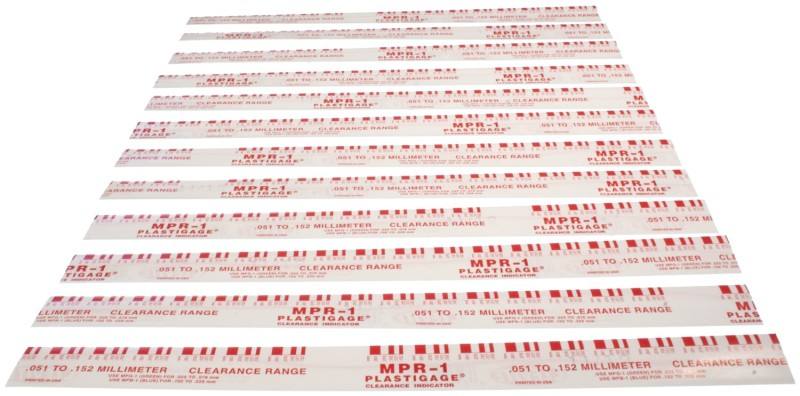 Clevite Plastigage Red Plastigage - 12 Pack mpr1 image 2