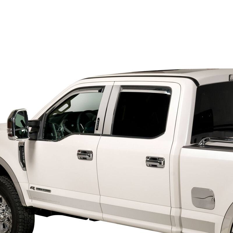 Putco 08-16 Ford SuperDuty - Crew Cab - 4pcs w/ FORD etching SS Pillar Posts Classic 402621fd image 6