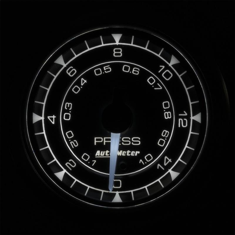Autometer Chrono 2-1/16in 15PSI Pressure Gauge 8162 image 2