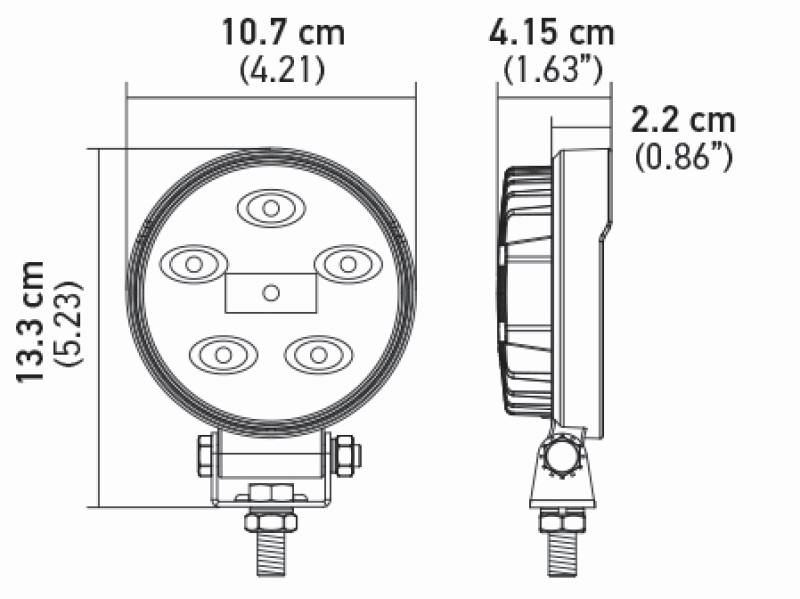 Hella ValueFit Work Light 5RD LED MV CR LT 357108001 image 4