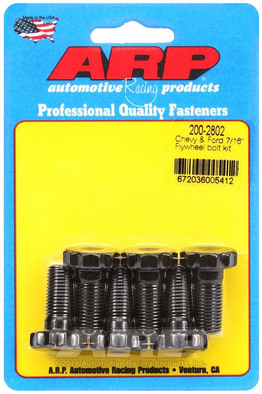 ARP Chevy & Ford 7/16in Flywheel Bolt Kit 200-2802 image 2