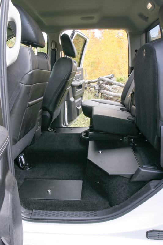 Tuffy Ram Trucks Crew Cab Infloor Lid W/ Keyed Lock 31101 image 2