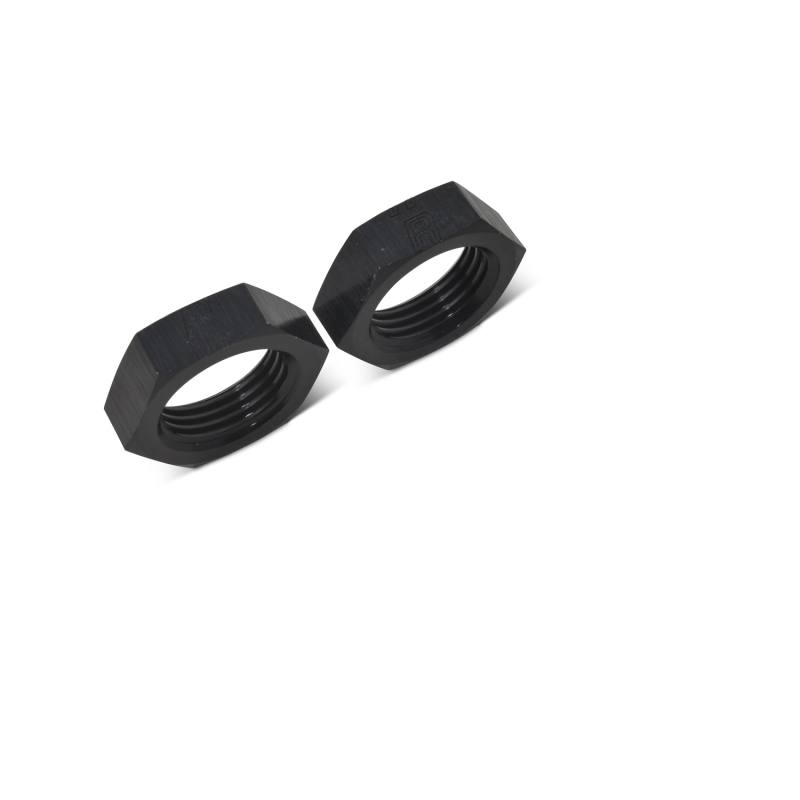 Russell Performance -8 AN Bulkhead Nuts 3/4in -16 Thread Size (Black) 661903 image 5
