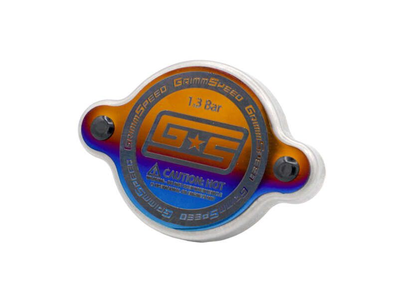 GrimmSpeed Titanium Radiator Cap - 1.3 Bar GRM.1013.1.TI