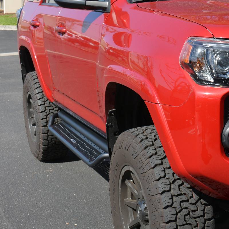 Go Rhino Dominator Extreme D1 Side Steps - Tex Blk - 68in d10068t image 8