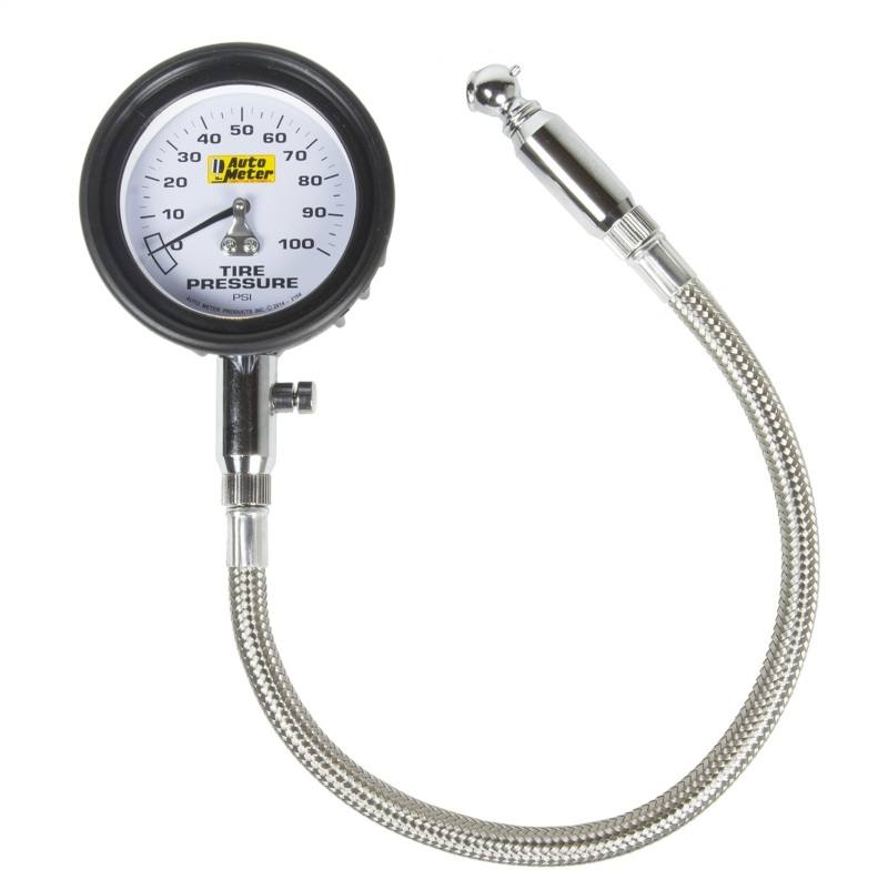Autometer 100 PSI Tire Pressure Gauge 2164 image 2
