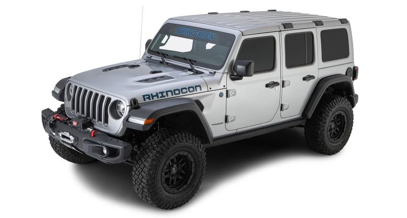 Rhino-Rack 18-20 Jeep Wrangler JL 4 Door 3 Base Backbone Mounting System rjlb1 image 3