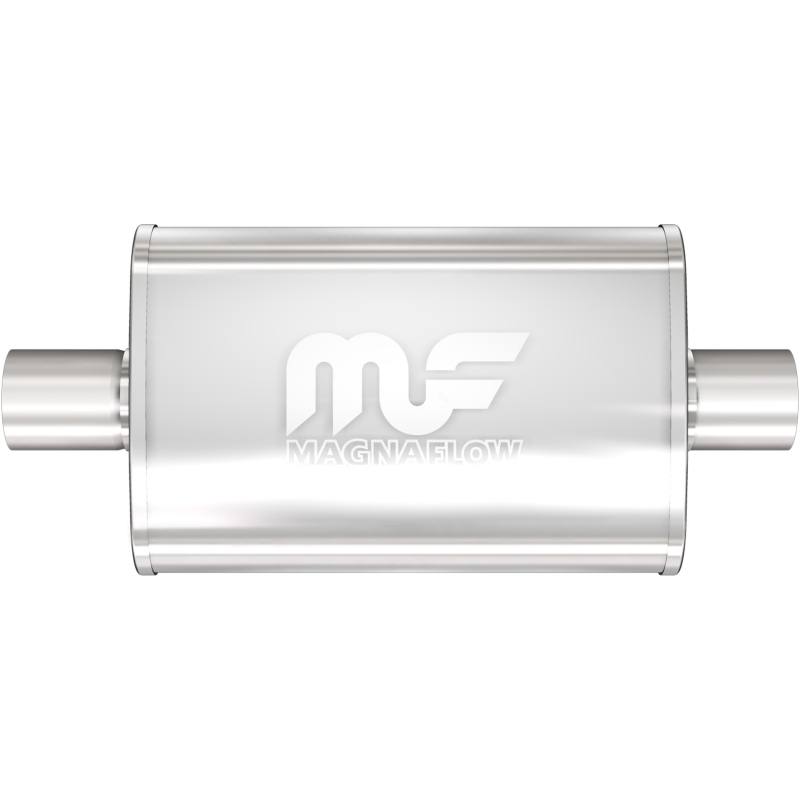 MagnaFlow Muffler Mag SS 18X4X9 2/2 C/C 11244 image 2