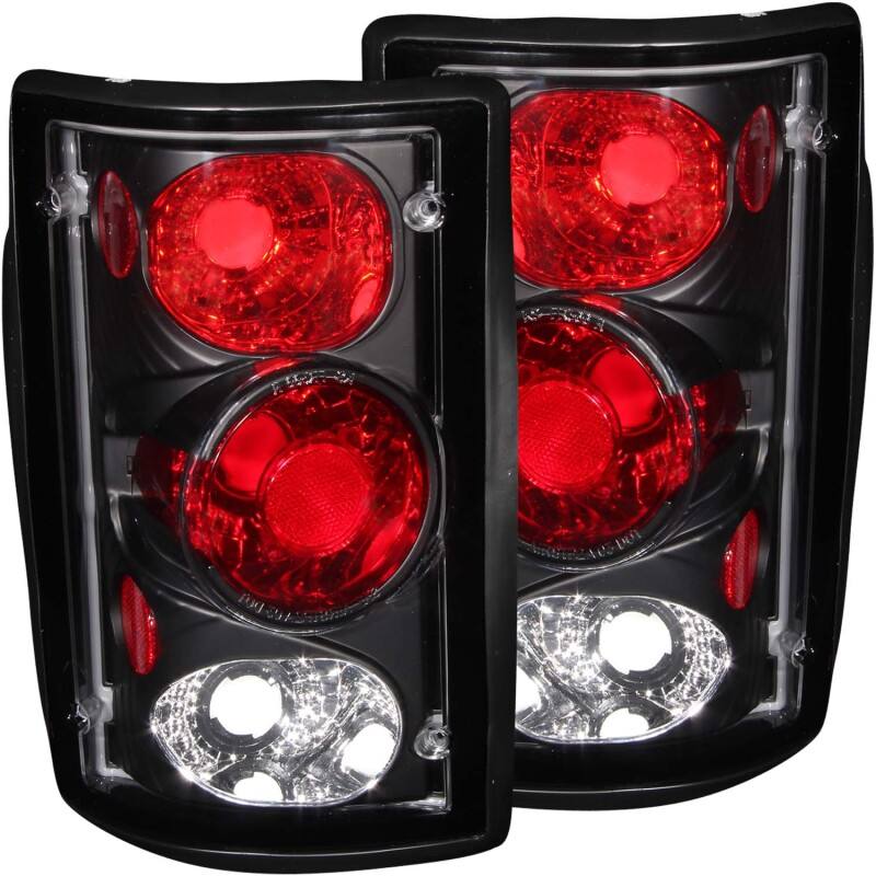 ANZO USA Ford Econoline E-150 Taillights Black 211051 image 2