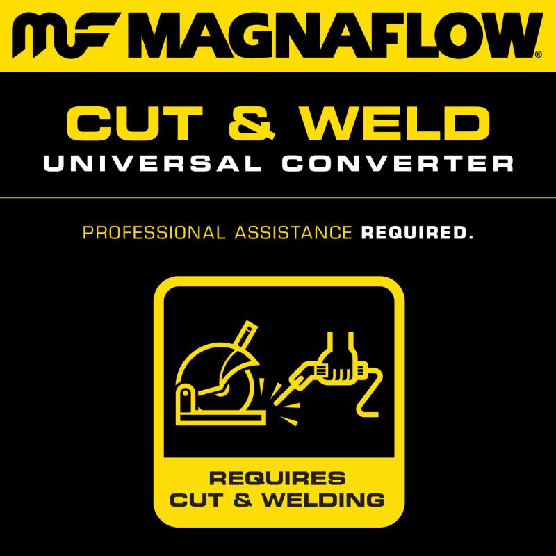 MagnaFlow Conv Universal 2.25 inch PC2 Rear 338025 image 4