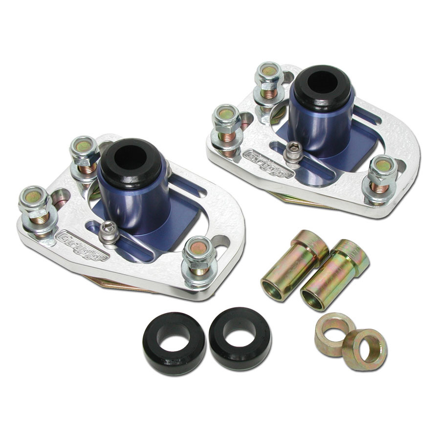 BBK 2525 BBK Caster Camber Kit for Mustang Polished; 19791993