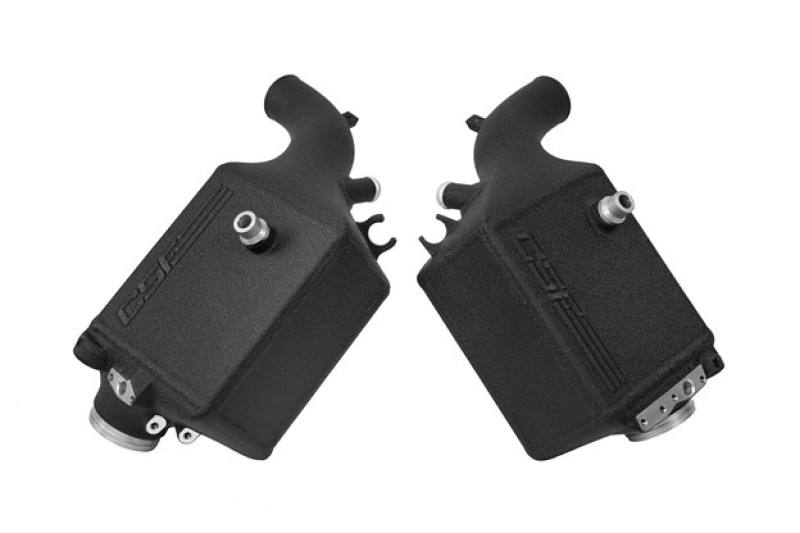 CSF 16-21 BMW M5 (F90) / 17-21 BMW M8 (F91/F92/F93) Twin Charge-Air-Cooler Set - Crinkle Black 8178 image 2