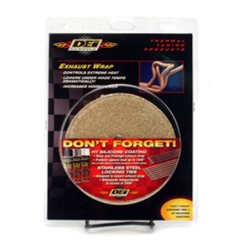 DEI Exhaust Wrap 1in x 50ft - Tan 10101 image 7