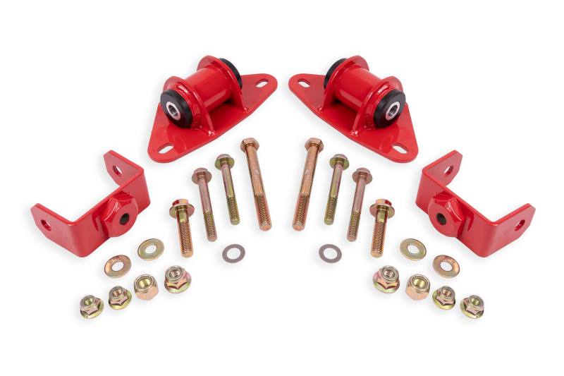 BMR 14-19 Chevrolet Corvette Motor Mount Kit - Red MM571R