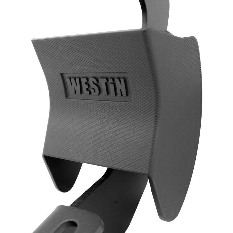 Westin 2007-2018 Chevy Silverado Ext/Dbl Cab R7 Nerf Step Bars - Black 28-71025 image 11