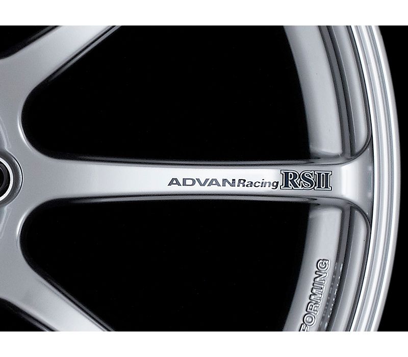 Advan RSII Spoke Sticker (Blue) - 2 Pack v0620