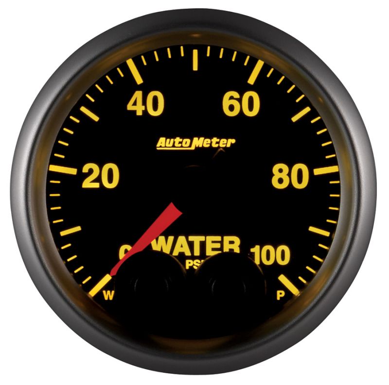 AutoMeter 2-1/16 E/S Water Press. Gauge - 0-100psi 5668 image 8