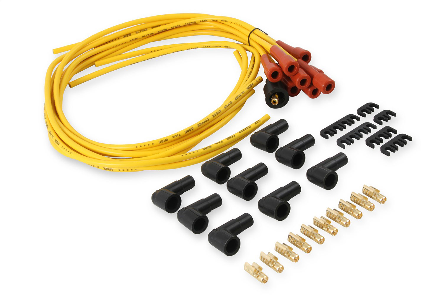 ACCEL 3008 Universal Fit Super Stock Spark Plug Wire Set 3008 image 4