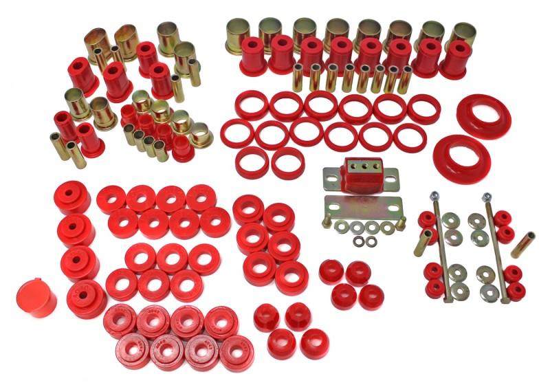 Energy Suspension 66-72 Chevelle Red Hyper-flex Master Bushing Set 3.18113r image 2