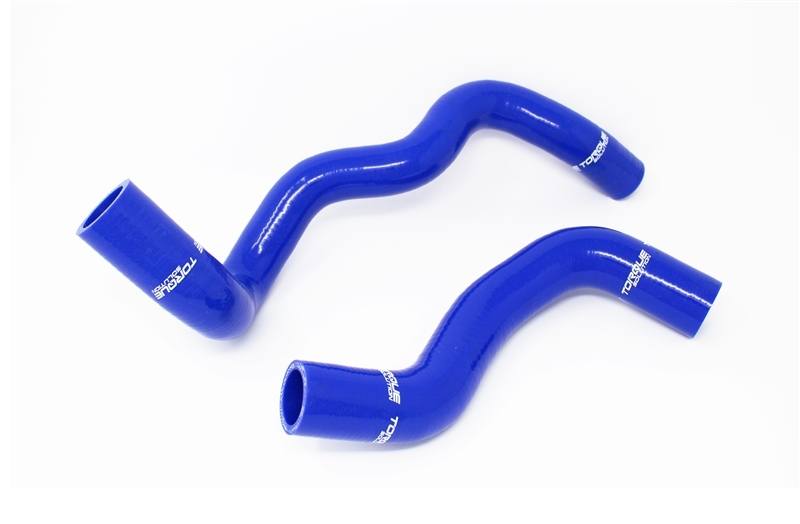 Torque Solution 2016+ Ford Focus RS Silicone Radiator Hose Kit - Blue ts-ch-513bu