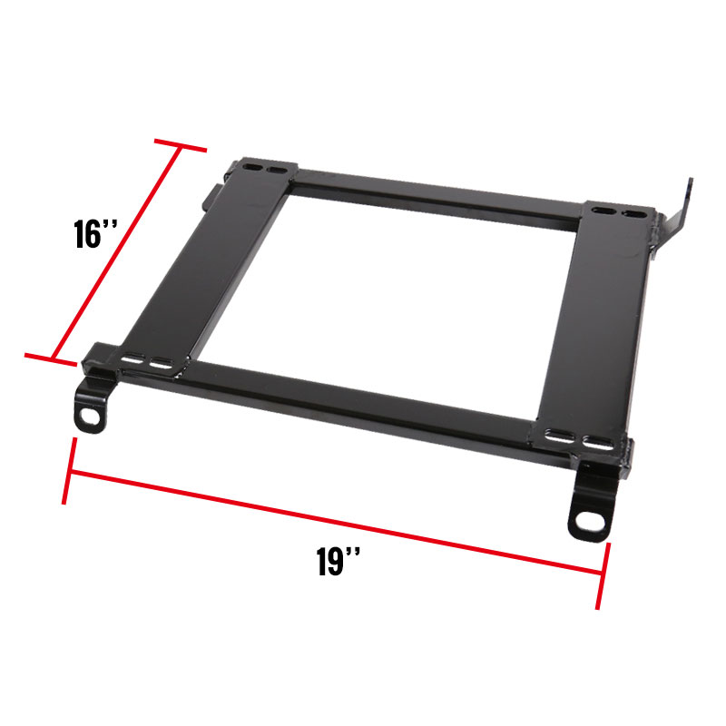 SPEC-D Tuning Honda Civic Seat Bracket - Pair bkt-cv92 image 2