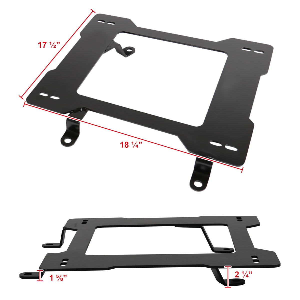 SPEC-D Tuning Ford Mustang Seat Bracket - Pair bkt-l-mst79 image 2
