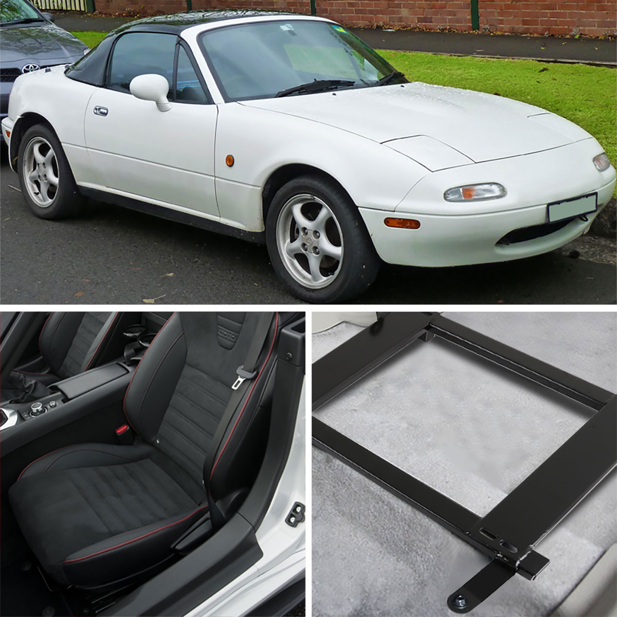 SPEC-D Tuning Mazda Miata Seat Bracket - Pair bkt-mia89 image 10