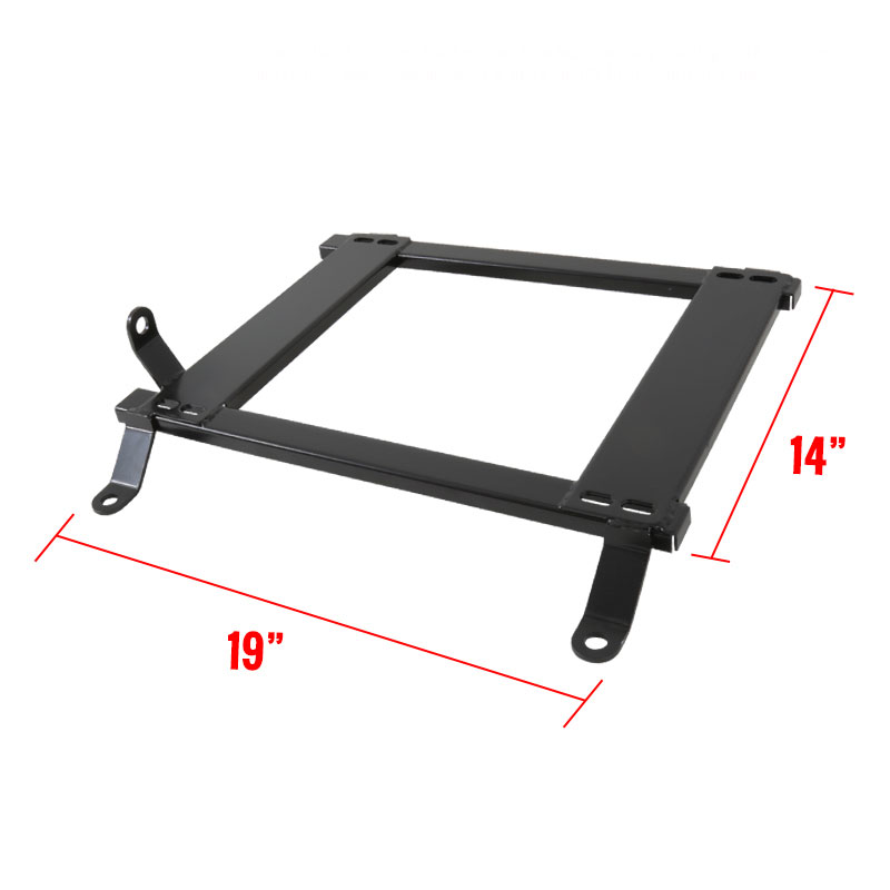 SPEC-D Tuning Ford Mustang Seat Brackets Pair bkt-mst05 image 2