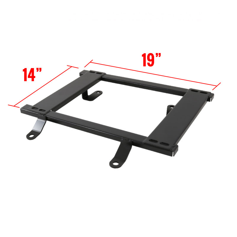 SPEC-D Tuning Ford Mustang Seat Brackets Pair bkt-mst79 image 2