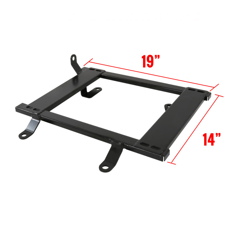 SPEC-D Tuning Ford Mustang Seat Brackets Pair bkt-mst99 image 2