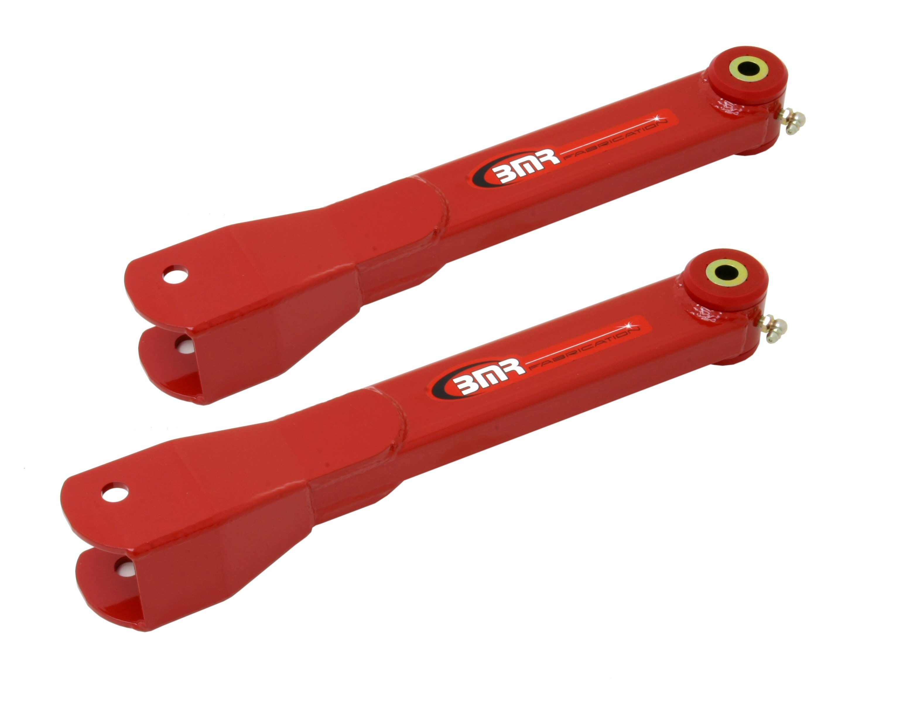 BMR Camaro Rear Trailing Arms, pair Polyurethane Bushings Red TCA026R