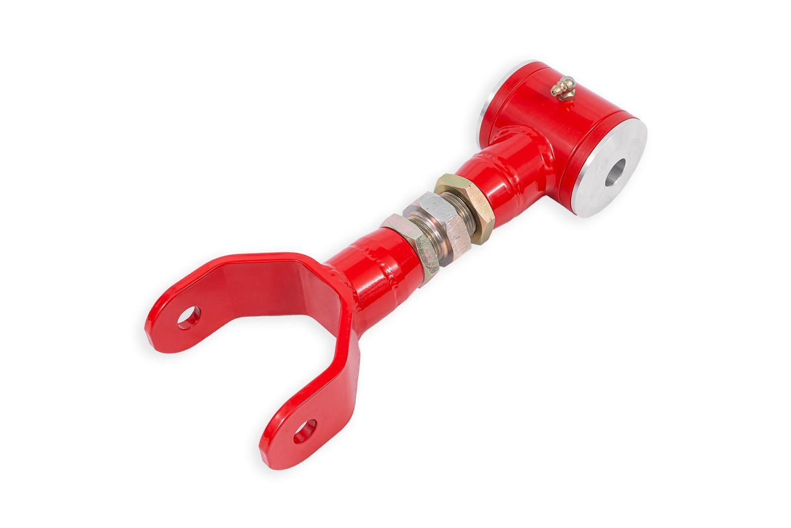 BMR Tubular Adjustable Upper Control Arm w/poly bushing Mustang V8 Red UTCA032R