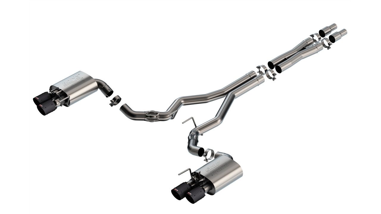 BORLA 24- Mustang 5.0L Cat Back Exhaust 140963cfba