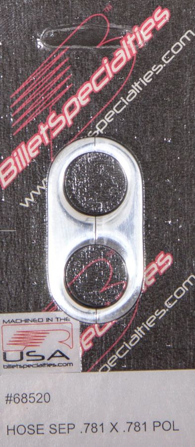BILLET SPECIALTIES Hose Separator .781x.781 -Polished 68520