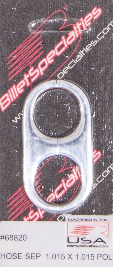 BILLET SPECIALTIES Hose Separator 1.015x 1.015-Polished 68820