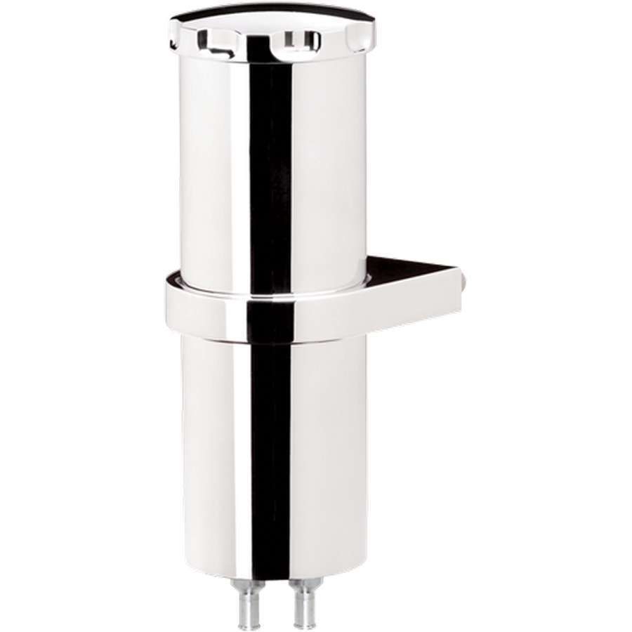 BILLET SPECIALTIES Over Flow Tank 8.75in Smooth w/Bracket 77109