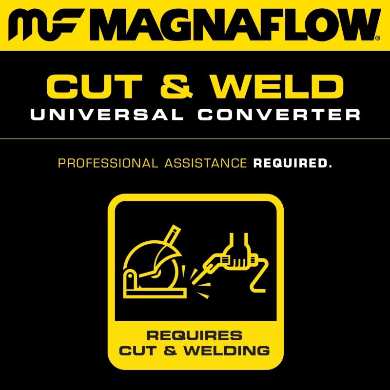MagnaFlow Conv Universal 2.25 inch PC2 Rear 338025 image 9