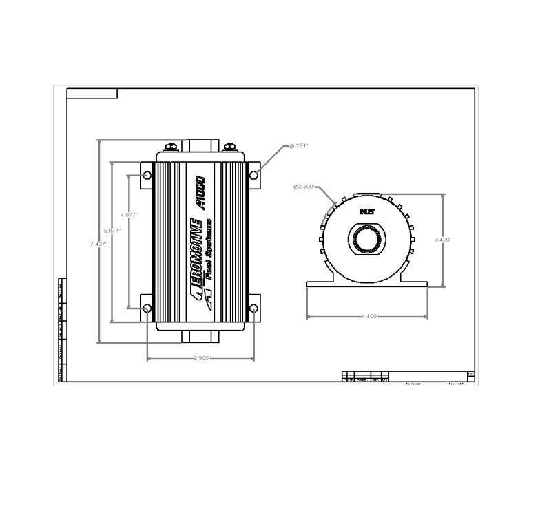 Aeromotive A1000 Fuel Pump - EFI or Carbureted Applications 11101 image 8