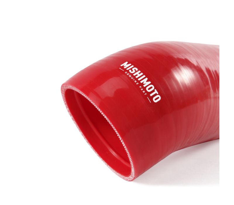 Mishimoto BMW E90/E92 w/ N52 Engine Red Silicone Intake Boot mmhose-e90-06ihrd image 9