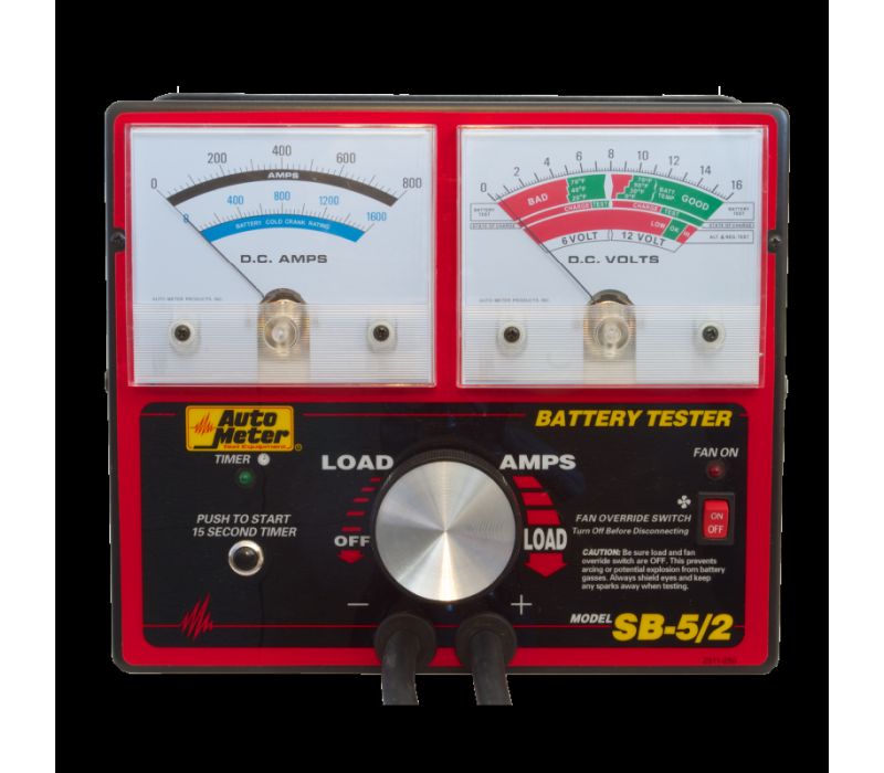 Autometer Battery Tester 800 AMP w/ Unloader SB-5/2 image 2