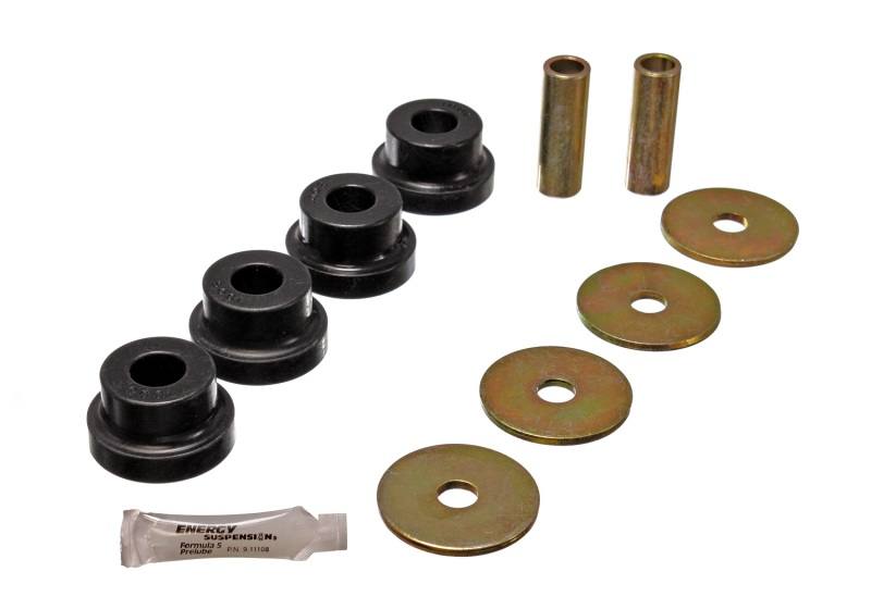 Energy Suspension 70-78 Nissan 240Z/260Z/280Z Black Differential Carrier (Mustache Bar) Bushings 7.1102g image 2