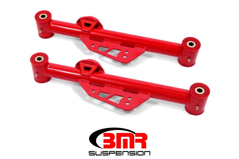 BMR Lower Control Arms w/poly bushings V8 Red TCA015R