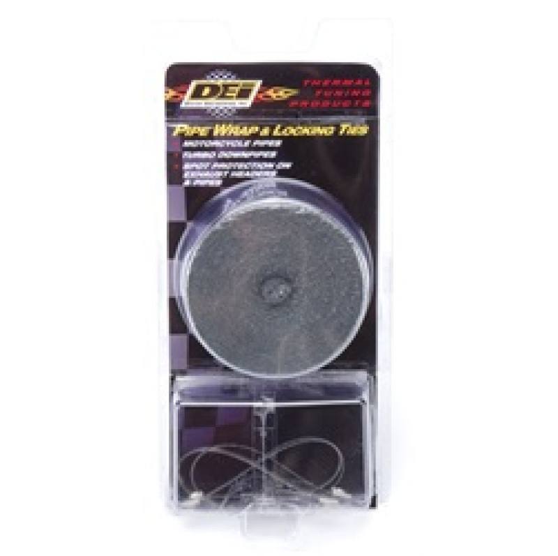 DEI Exhaust Wrap Kit - Pipe Wrap and Locking Tie - Black 10119 image 8