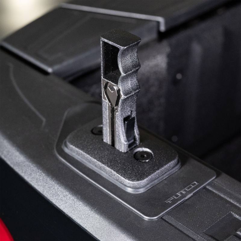 Putco 14-18 Chevrolet Silverado HD/GMC Sierra HD Push-Up Tie Handle (Passenger side rear) - Black 99919b image 2