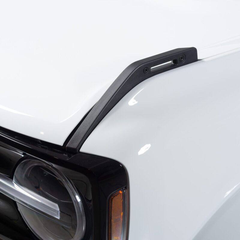 Putco 22-24 Ford Bronco Luminix DRL LED Light Hood Limb Riser (Factory Hood Side Hinge Replacments) 50001 image 6