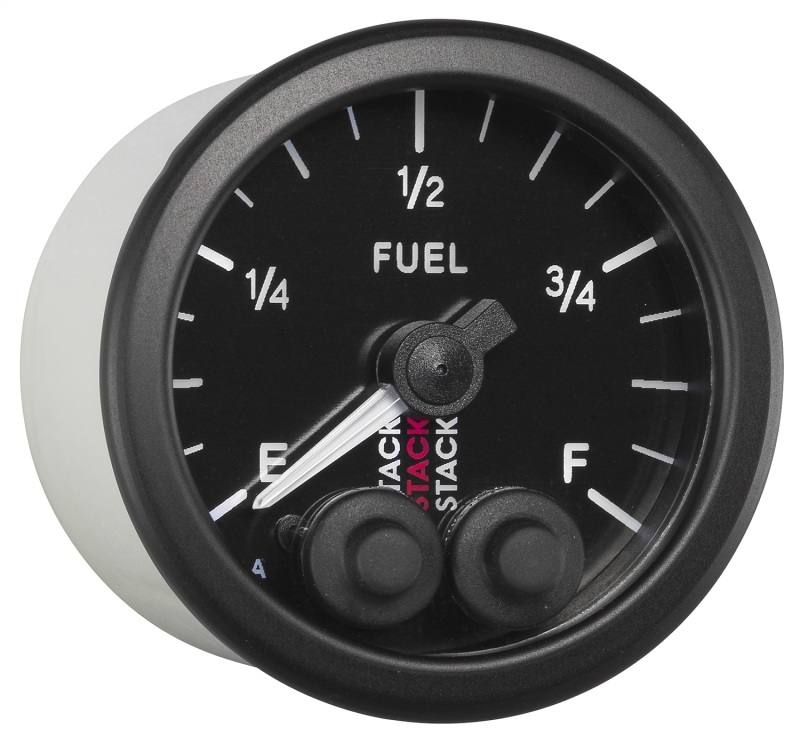 Autometer Stack 52mm 0-280 Ohm Programmable Pro-Control Fuel Level Gauge - Black ST3515 image 4