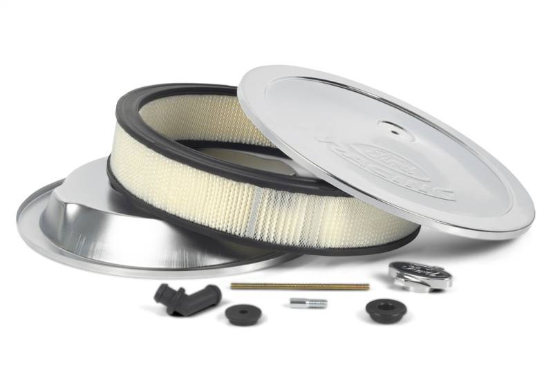 Ford Racing Chrome Air Cleaner w/ Emblem 302-350 image 9